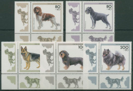 Bund 1995 Jugend: Tiere Hunde Hunderassen 1797/01 Ecke 3 Postfrisch (E2420) - Nuevos