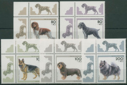 Bund 1995 Jugend: Tiere Hunde Hunderassen 1797/01 Ecke 1 Postfrisch (E2418) - Nuevos