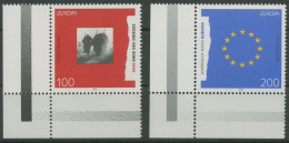 Bund 1995 Europa CEPT Frieden Freiheit 1790/91 Ecke 3 Postfrisch (E2397) - Nuevos