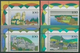 Bund 1995 Landschaften 1807/10 Ecke 1 Postfrisch (E2448) - Nuevos