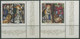 Bund 1995 Weihnachten Marienfenster 1831/32 Ecke 4 Postfrisch (E2503) - Nuevos
