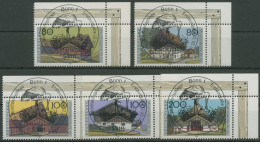 Bund 1995 Bauwerke Bauernhäuser 1819/23 Ecke 2 Mit TOP-ESST Bonn (E2480) - Used Stamps
