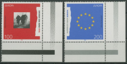 Bund 1995 Europa CEPT Frieden Freiheit 1790/91 Ecke 4 Postfrisch (E2398) - Nuevos