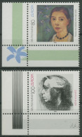 Bund 1996 Europa CEPT Berühmte Frauen 1854/55 Ecke 3 Postfrisch (E2573) - Nuevos