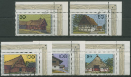 Bund 1995 Bauwerke Bauernhäuser 1819/23 Ecke 2 Gestempelt (E2478) - Used Stamps