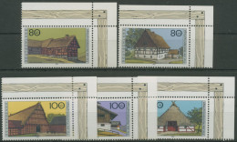 Bund 1995 Bauwerke Bauernhäuser 1819/23 Ecke 2 Postfrisch (E2474) - Nuevos