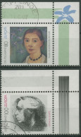 Bund 1996 Europa CEPT Berühmte Frauen 1854/55 Ecke 2 Gestempelt (E2578) - Used Stamps
