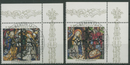 Bund 1995 Weihnachten Marienfenster 1831/32 Ecke 2 Mit TOP-ESST Berlin (E2507) - Used Stamps