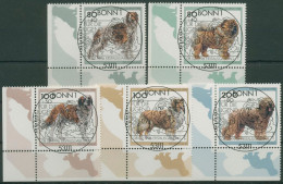 Bund 1996 Jugend: Tiere Hunde Hunderassen 1836/40 Ecke 3 TOP-ESST Bonn (E2530) - Usados