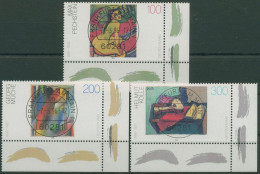 Bund 1996 Malerei Des 20. Jahrhunderts 1843/45 Ecke 4 Mit TOP-Stempel (E2550) - Used Stamps