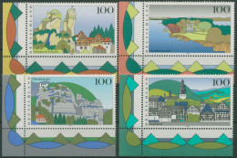 Bund 1995 Landschaften 1807/10 Ecke 3 Postfrisch (E2450) - Ungebraucht