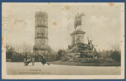 Duisburg Kaiserberg-Denkmal Und Turm, Gelaufen 1926 Fleckig (AK4508) - Duisburg