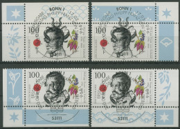 Bund 1996 Forscher Philipp F.v. Siebold 1842 Alle 4 Ecken TOP ESST Bonn (E2537) - Used Stamps