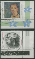 Bund 1996 Europa CEPT Berühmte Frauen 1854/55 Ecke 4 Gestempelt (E2583) - Used Stamps