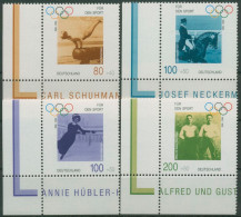 Bund 1996 Sporthilfe Olympia Olympiasieger 1861/64 Ecke 3 Postfrisch (E2598) - Ungebraucht