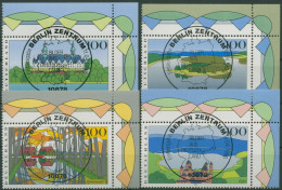 Bund 1996 Landschaften Spreewald Eifel 1849/52 Ecke 2 Mit TOP-ESST Berlin(E2565) - Gebraucht