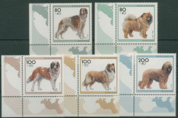 Bund 1996 Jugend: Tiere Hunde Hunderassen 1836/40 Ecke 3 Postfrisch (E2524) - Ungebraucht