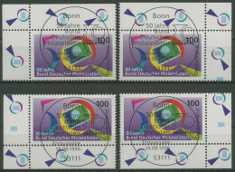 Bund 1996 Tag D.Briefmarke Philatelisten 1878 Alle 4 Ecken TOP-ESST Bonn (E2633) - Gebraucht