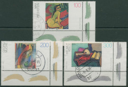 Bund 1996 Gemälde Malerei Des 20. Jahrhunderts 1843/45 Ecke 4 Gestempelt (E2549) - Used Stamps