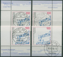 Bund 1996 Donaueschinger Musiktage 1890 Alle 4 Ecken Gestempelt (E2663) - Usados