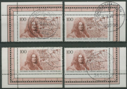 Bund 1996 Gottfried Wilhelm Leibnitz 1865 Alle 4 Ecken Gestempelt (E2610) - Used Stamps