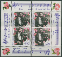Bund 1996 Komponist Paul Lincke 1876 Alle 4 Ecken Mit TOP-Stempel (E2628) - Used Stamps