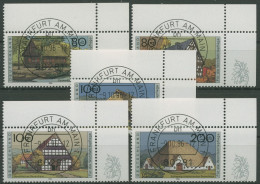 Bund 1996 Bauwerke Bauernhäuser 1883/87 Ecke 2 Mit TOP-Stempel (E2650) - Used Stamps