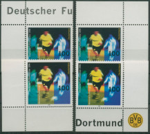 Bund 1996 Fußballmeister Borussia Dortmund 1879 Alle 4 Ecken Postfrisch (E2634) - Ungebraucht