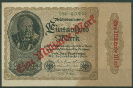 Dt. Reich 1 Milliarde Mark 1923, DEU-126b FZ F, Leicht Gebraucht (K1155) - 1 Mrd. Mark