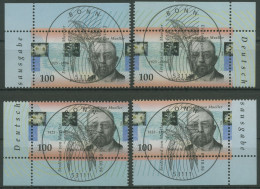 Bund 1996 Botanik Ferdinand V. Mueller 1889 Alle 4 Ecken TOP-ESST Bonn (E2661) - Usados