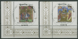 Bund 1996 Weihnachten Miniaturen 1891/92 Ecke 3 Mit TOP-ESST Berlin (E2679) - Used Stamps