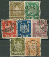 Deutsches Reich 1924 Freimarken: Neuer Reichsadler 355/61 X Gestempelt - Used Stamps
