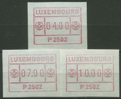 Luxemburg 1983 Automatenmarke Automat P 2502 Satz 1.2.1 B S1 Postfrisch - Automatenmarken