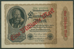 Dt. Reich 1 Milliarde Mark 1923, DEU-126b FZ F, Fast Kassenfrisch (K1156) - 1 Milliarde Mark
