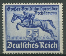 Deutsches Reich 1940 Das Blaue Band, Deutsches Derby 746 Mit Falz - Ongebruikt