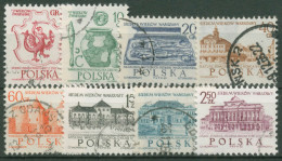 Polen 1965 Warschau Bauwerke 1597/04 Gestempelt - Used Stamps