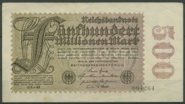 Dt. Reich 500 Millionen Mark 1923, DEU-125h FZ GE, Leicht Gebraucht (K1162) - 500 Mio. Mark