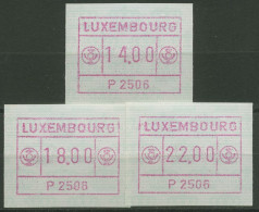 Luxemburg 1983 Automatenmarke Automat P 2506 Satz 1.6 D S4 Postfrisch - Viñetas De Franqueo