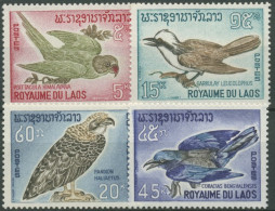 Laos 1966 Tiere Vögel Sittiche Adler 178/81 Postfrisch - Laos