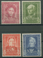 Bund 1949 Wohlfahrt Helfer Der Menschheit 117/20 Entfalzt (R81016) - Unused Stamps