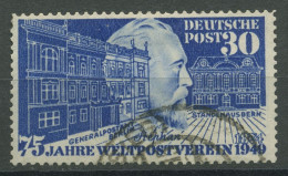 Bund 1949 Weltpostverein H. Von Stephan 116 Gestempelt, Nachgezähnt (R81013) - Oblitérés