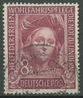 Bund 1949 Wohlfahrt Helfer Der Menschheit 117 Gestempelt Kl. Zahnfehler (R81025) - Used Stamps