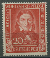 Bund 1949 Wohlfahrt Helfer Der Menschheit 119 Postfrisch Kl. Zahnfehler (R81019) - Neufs