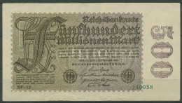 Dt. Reich 500 Millionen Mark 1923, DEU-125h FZ NF, Leicht Gebraucht (K1166) - 500 Miljoen Mark