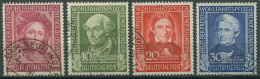 Bund 1949 Wohlfahrt Helfer Der Menschheit 117/20 Gestempelt, Zahnfehler (R81023) - Used Stamps