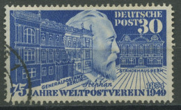 Bund 1949 Weltpostverein H. Von Stephan 116 Gestempelt, Marke Dünn (R81011) - Used Stamps