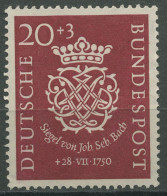 Bund 1950 Siegel Von Johann Sebastian Bach 122 Mit Falz (R81035) - Nuevos