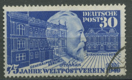Bund 1949 Weltpostverein H. Von Stephan 116 Gestempelt, Knick (R81012) - Usati
