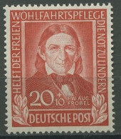 Bund 1949 Wohlfahrt Helfer Der Menschheit 119 Postfrisch, Kl. Einriß (R81018) - Neufs