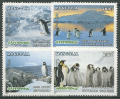 Mongolei 1997 Greenpeace Pinguine 2674/77 Postfrisch - Mongolië